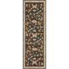 Garvee Washable Rug 8×10 Vintage Area Rug for Living Room Non Slip Boho Medal Throw Rugs Non Shedding Farmhouse Distressed Carpet Foldable Thin Retro Rug for Office Kid Nursery Playroom Blue Brown(Butterfly | Brown)