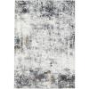 Garvee 5 ft x7 ft Rug, Anti-Slip Backing Abstract Area Rug, Washable Modern Abstract Carpet for Living Room, Foldable Low Pile Accent Rug with Non Slip Backing Soft Stain Resistant Floor Carpet, Navy(Grey)