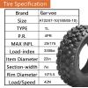 Garvee 16×8-7(200/55-7) ATV UTV All-Condition Tires, Heavy Duty 4-Ply Rated, Excellent Traction and Durability, Perfect for Off-Road Adventures(QD 124)