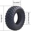 Garvee 16×8-7(200/55-7) ATV UTV All-Condition Tires, Heavy Duty 4-Ply Rated, Excellent Traction and Durability, Perfect for Off-Road Adventures(QD 124)