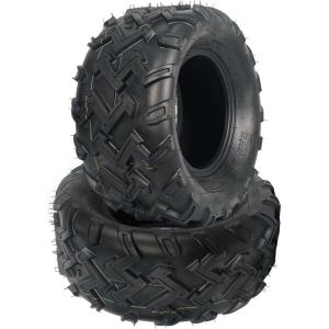22×10-10 ATV Tires 6-Ply All-Terrain Tubeless Tires for Daily Work, Hunting & Recreational Riding on ATV, UTV, Quad and 4 Wheeler