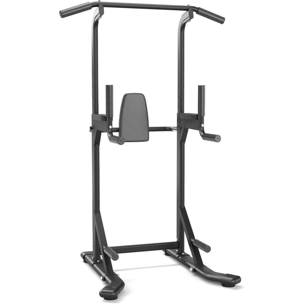 image:imageGarvee Pull Up Bar Free Standing Workout Equipment Power Tower Dip Station for Home Gym 450LBS Weight Capacity Strength Training Fitness Equipment
