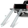 Garvee 72″x9″ Heavy Duty Steel Loading Ramps (2 Pack) – 1000 Lbs Capacity, Non-Folding Truck & Trailer Ramps for Motorcycles, Dirt Bikes, ATVs, E-Bikes, UTVs – Portable Design