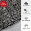Garvee Printed Rug (Not Woven!) Hallway Runners 2×10 Washable Area Rug, Farmhouse Rustic Area Rug with Non Slip Backing, Soft Low Pile Indoor Carpet Runners for Entryways, Laundry Room(Printed|black&brown)
