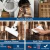 Garvee Washable Area Rugs 9×12 Living Room Rug Tartan Plaid Non Slip Soft Bedroom Rugs Farmhouse Low Pile Foldable Large Rug Stain Resistant Carpet for Nursery Dining Room Classroom, Beige(Brown)