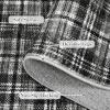 Garvee Washable Area Rugs 9×12 Living Room Rug Tartan Plaid Non Slip Soft Bedroom Rugs Farmhouse Low Pile Foldable Large Rug Stain Resistant Carpet for Nursery Dining Room Classroom, Beige(Plaid|charcoal)