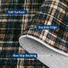 Garvee Washable Area Rugs 9×12 Living Room Rug Tartan Plaid Non Slip Soft Bedroom Rugs Farmhouse Low Pile Foldable Large Rug Stain Resistant Carpet for Nursery Dining Room Classroom, Beige(Plaid|black/Brown)