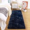 Garvee 8×10 Area Rug for Living Room, Fluffy Shag Soft Washable Rugs Large Fuzzy Plush Indoor Carpet for Bedroom Nursery Playroom Kids Girls Boys Room (Tie-dye Black Grey)(Tie-dyed Navy)