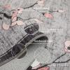 Garvee 9×12 Area Rug for Living Room, Vintage Floral Rug, Washable Non Slip & Low Pile Carpet for Living Room, Bedroom, Dining Room, Grey(Grey)