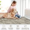 Garvee Abstract 2×6 Kitchen Rugs, Washable Green Soft Non Slip Entryway Rug Low Pile Ultra Thin Long Carpet Hallway Runner Modern Accent Rug Runners for Laundry Bedroom Bathroom(Modern Abstract|taupe)