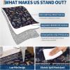 Garvee Animal 4×6 Area Rugs for Living Room, Large Bedroom Washable Rugs, Thin Modern Nursery Rug Non-Shedding Kids Playroom Rug Stain Resistant Large Carpet for Kids Room Dining Room, Dark Blue(Modern|blue)