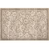 Garvee Blue Floral 2×6 Runner Rug Washable Boho Non-Slip Runner Rugs for Kitchen Vintage Flower Soft Low Pile Kitchen Rugs for Hallway Girls Room Kids Room playroom Dorm(Brown)