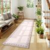 Garvee Large Area Rug 9×12, Traditional Border Design Carpet, Vintage Indoor Floor Mat for Living Room, Heavy Duty Non-Shedding Rug for Dining Room Under Table, Formal Bedroom Decor,Sage Green(Beige)