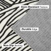 Garvee Washable Runner Rug 2×6 Modern Runner Rug Non Slip Abstract Hallway Runners Indoor Soft Low Pile Lines Printed Entryway Runners Aesthetic Minimalist Bedside Floor Mat for Laundry Kitchen, Cream(Lines Cream)