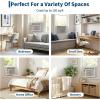 Garvee 6000 BTU U-Shaped Window Air Conditioner, Cools Up to 269 Sq.Ft., Ultra Quiet Operation, Energy Efficient, Includes Remote Control, White(5000 BTU)