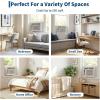 Garvee 6000 BTU U-Shaped Window Air Conditioner, Cools Up to 269 Sq.Ft., Ultra Quiet Operation, Energy Efficient, Includes Remote Control, White(6000 BTUs)