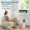 Garvee 6000 BTU U-Shaped Window Air Conditioner, Cools Up to 269 Sq.Ft., Ultra Quiet Operation, Energy Efficient, Includes Remote Control, White(8000 Btu)