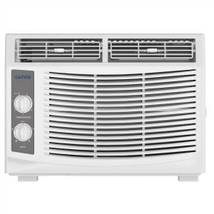 Garvee 6000 BTU U-Shaped Window Air Conditioner, Cools Up to 269 Sq.Ft., Ultra Quiet Operation, Energy Efficient, Includes Remote Control, White(5000 BTU)