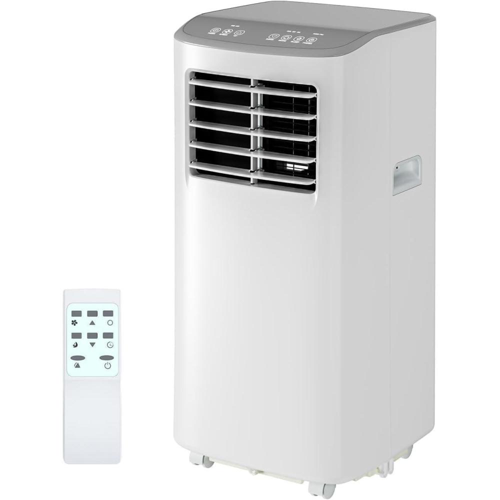 image:imageGarvee 3in1 Portable Air Conditioner 8000 BTU Portable AC Unit with Cooling Dehumidifier amp Fan for Rooms up to 350 sqft with Remote Control Sleep Mode 24H Timer amp Window Kit8000BTU