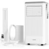 Garvee 8000BTUs Portable Air Conditioner with Remote Control,350 Sq.Ft Max. 48dB Portable AC Unit, Dehumidifier, Fan, Sleep, 24H Timer&Installation Kit, DOE Certified, Ceer 6.2,Dark Grey(White)