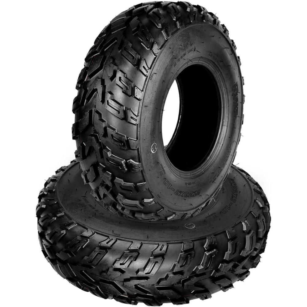image:image23x710 ATV Tires 6Ply AllTerrain Tubeless Tires for Daily Work Hunting amp Recreational Riding on ATV UTV Quad and 4 Wheeler