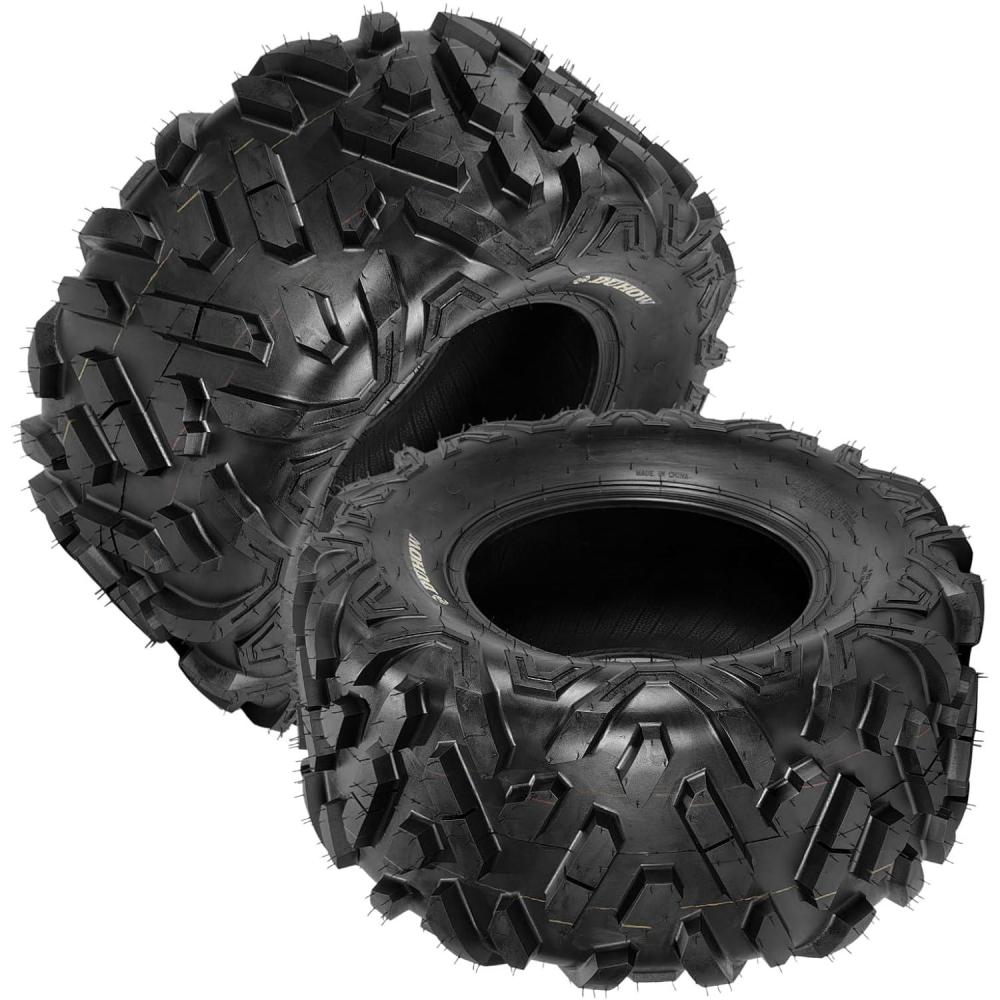 image:image26x1112 ATV Tires 6Ply AllTerrain Tubeless Tires for Daily Work Hunting amp Recreational Riding on ATV UTV Quad and 4 Wheeler
