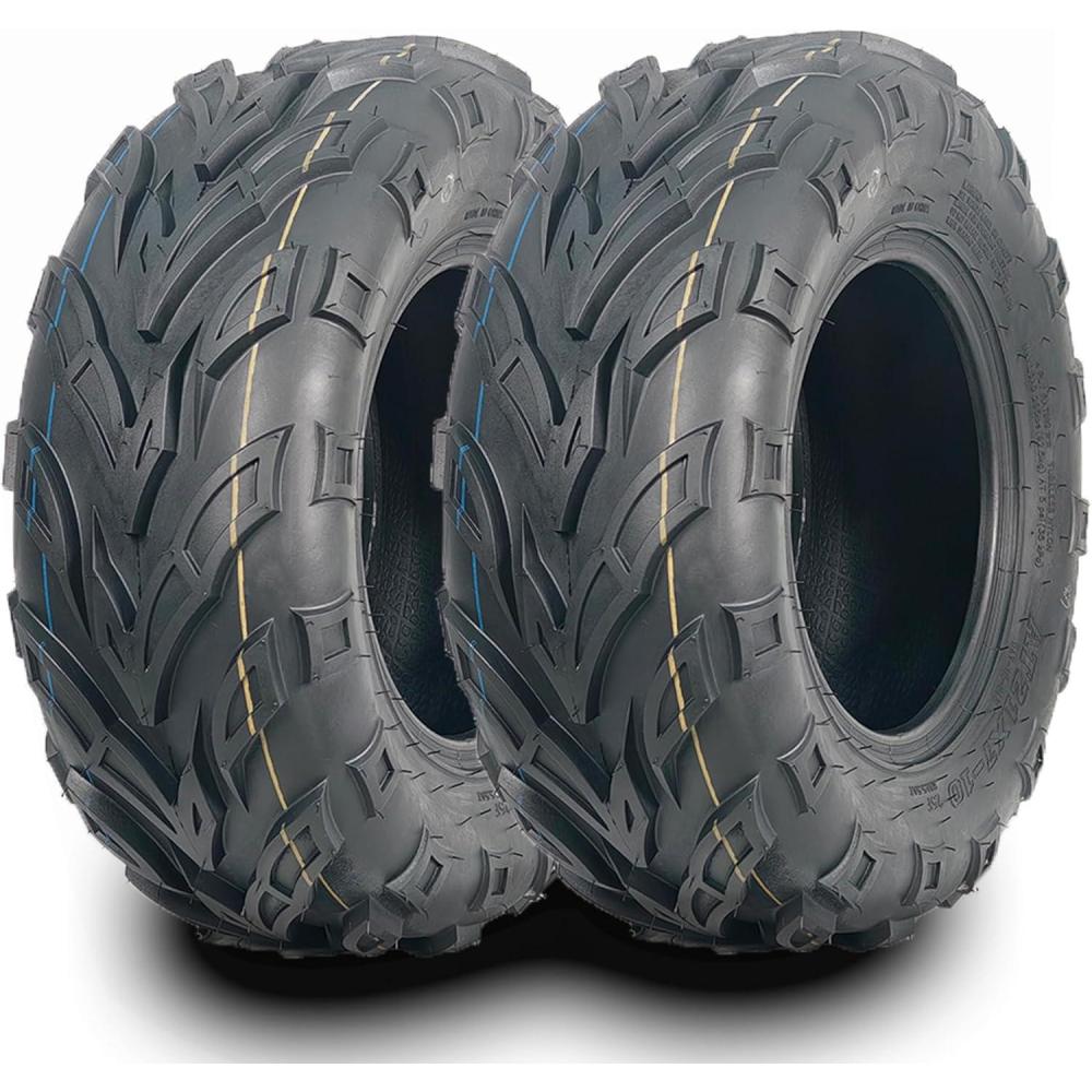 image:imageGarvee Set of 2 21x710 ATV Tires 4PR Durable Tubeless 21x7x10 Quad All Terrain Go Kart UTV Off Road Tires HeavyDuty Deep Tread for Trail Sand Mud amp Track19X78