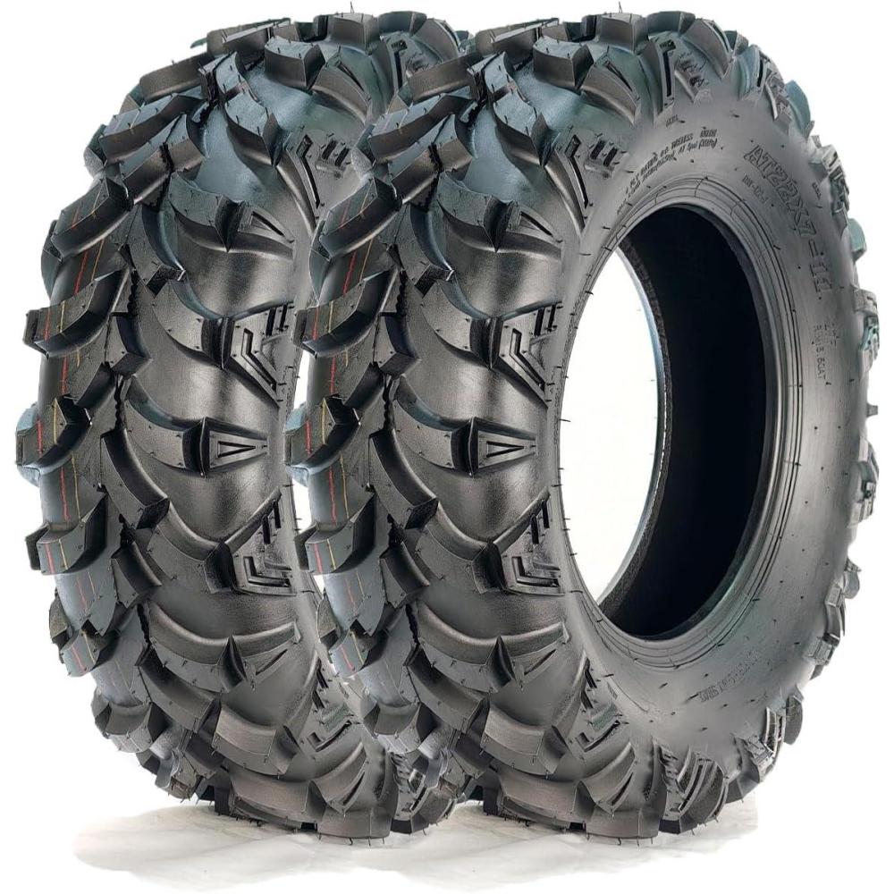 image:imageGarvee Set of 2 21x710 ATV Tires 4PR Durable Tubeless 21x7x10 Quad All Terrain Go Kart UTV Off Road Tires HeavyDuty Deep Tread for Trail Sand Mud amp Track22X711