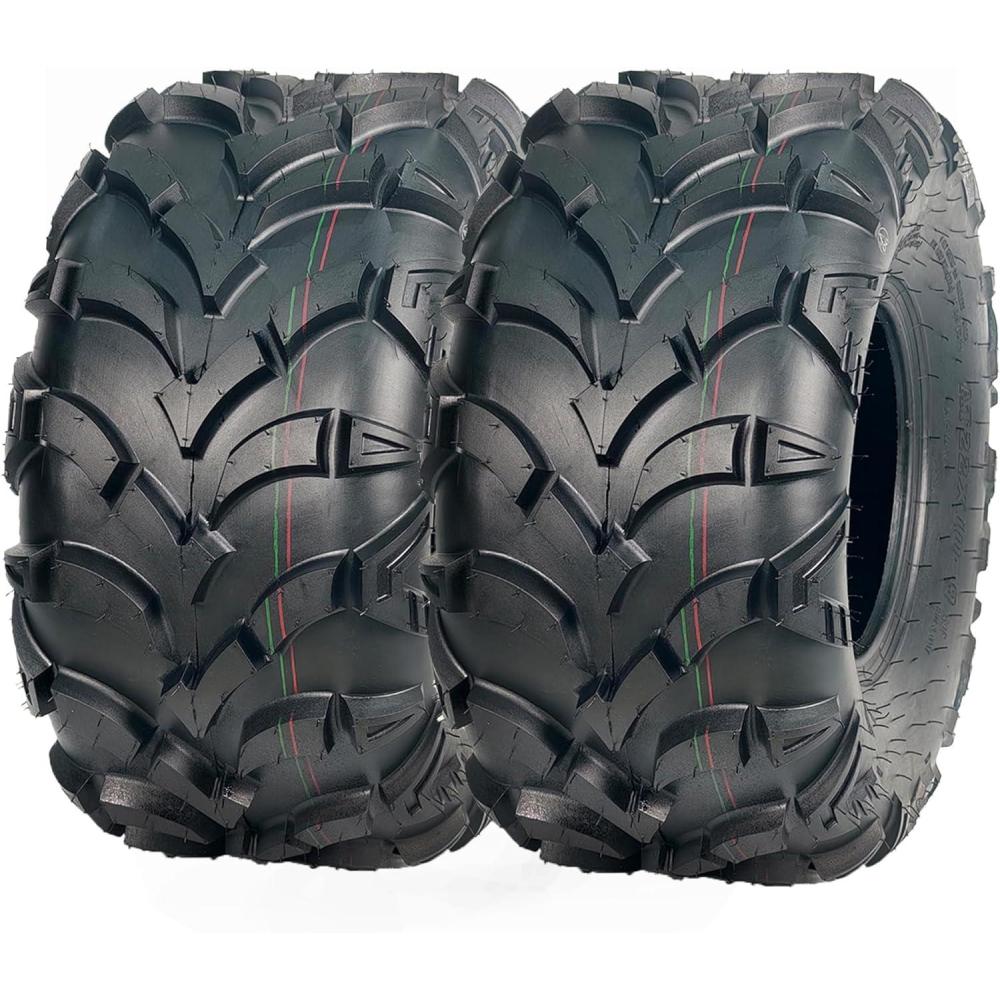 image:imageGarvee Set of 2 21x710 ATV Tires 4PR Durable Tubeless 21x7x10 Quad All Terrain Go Kart UTV Off Road Tires HeavyDuty Deep Tread for Trail Sand Mud amp Track22X109