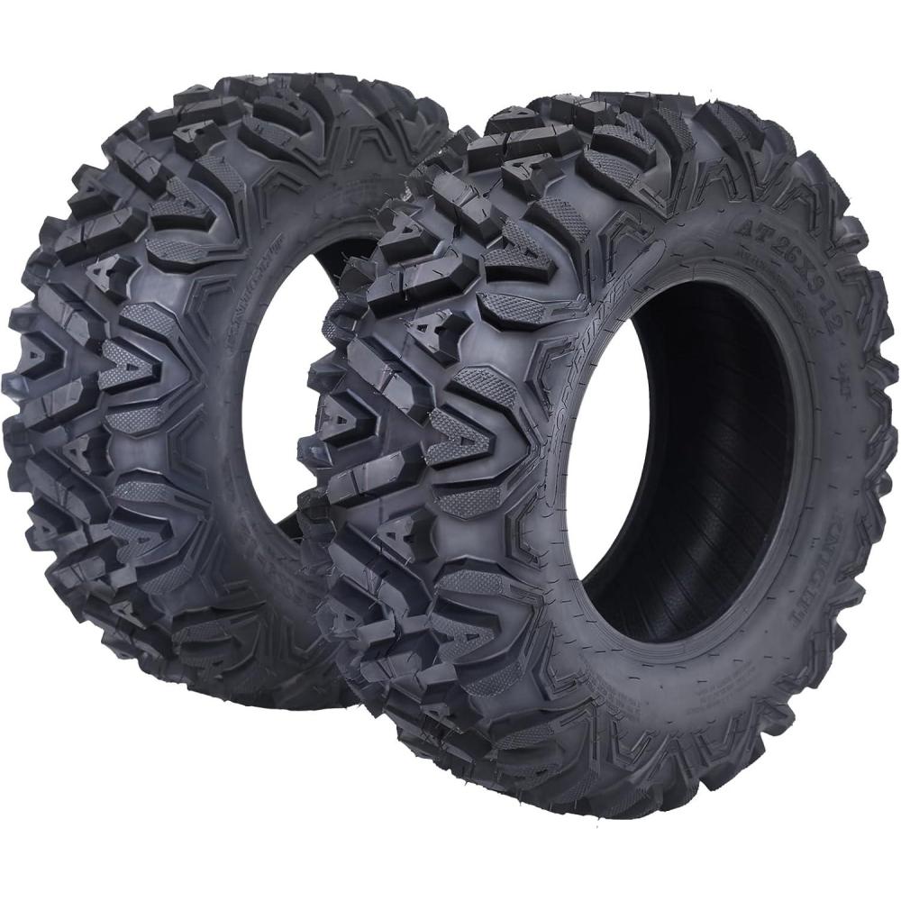 image:imageGarvee Set of 2 Garvee ATV Trail Tires 25x8126PR Knobby Sport Tires Tubeless AT25x8126PR TL KNIGHT26x912