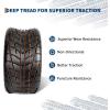 20×10-9 ATV Tires 6-Ply All-Terrain Tubeless Tires for Daily Work, Hunting & Recreational Riding on ATV, UTV, Quad and 4 Wheeler