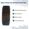 24×8-12 ATV Tires 4-Ply All-Terrain Tubeless Tires for Daily Work, Hunting & Recreational Riding on ATV, UTV, Quad and 4 Wheeler