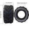 Garvee 16X8.00-7 ATV Tires – 4PR All-Condition Trail Sand Mud Off-Road Tires, Pack of 2, Tubeless(QD116)