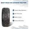 Garvee 2 Pack 24×10-11 ATV UTV Tires 4-Ply All-Terrain Tubeless Tires for Daily Work, Hunting & Recreational Riding on ATV, UTV, Quad and 4 Wheeler(DAV106)