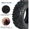 Garvee 2 Pack 24×8-12 ATV UTV Tires 4-Ply All-Terrain Tubeless Tires for Daily Work, Hunting & Recreational Riding on ATV, UTV, Quad and 4 Wheeler