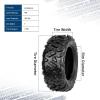 Set of 4 All-Terrain ATV/UTV Tires 29×9-14 Front & 29×11-14 Rear, 6PR ATV Tire for Trail Riding, Mud, Sand, Farm & Outdoor Work,DAV110(26X11-14 & 26X9-14)