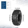 Set of 4 All-Terrain ATV/UTV Tires 29×9-14 Front & 29×11-14 Rear, 6PR ATV Tire for Trail Riding, Mud, Sand, Farm & Outdoor Work,DAV110(26X9-12 & 26X11-12)