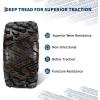 Set of 4 All-Terrain ATV/UTV Tires 29×9-14 Front & 29×11-14 Rear, 6PR ATV Tire for Trail Riding, Mud, Sand, Farm & Outdoor Work,DAV110(26X9-12 & 26X11-12)