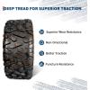 Set of 4 All-Terrain ATV/UTV Tires 29×9-14 Front & 29×11-14 Rear, 6PR ATV Tire for Trail Riding, Mud, Sand, Farm & Outdoor Work,DAV110(29X9-14 & 29X11-14)