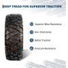 Set of 4 All-Terrain ATV/UTV Tires 29×9-14 Front & 29×11-14 Rear, 6PR ATV Tire for Trail Riding, Mud, Sand, Farm & Outdoor Work,DAV110(29X9-14)