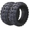 Garvee 16X8.00-7 ATV Tires – 4PR All-Condition Trail Sand Mud Off-Road Tires, Pack of 2, Tubeless(QD115)