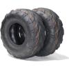 Garvee 16X8.00-7 ATV Tires – 4PR All-Condition Trail Sand Mud Off-Road Tires, Pack of 2, Tubeless(QD116)