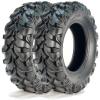 Garvee Set of 2 21×7-10 ATV Tires, 4PR Durable Tubeless, 21x7x10 Quad All Terrain Go Kart UTV Off Road Tires, Heavy-Duty Deep Tread for Trail, Sand, Mud & Track(22X7-11)