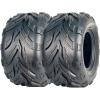 Garvee Set of 2 21×7-10 ATV Tires, 4PR Durable Tubeless, 21x7x10 Quad All Terrain Go Kart UTV Off Road Tires, Heavy-Duty Deep Tread for Trail, Sand, Mud & Track(18X9.5-8)