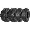 Set of 4 All-Terrain ATV/UTV Tires 29×9-14 Front & 29×11-14 Rear, 6PR ATV Tire for Trail Riding, Mud, Sand, Farm & Outdoor Work,DAV110(26X9-12 & 26X11-12)