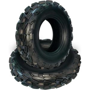 22×7-10 ATV Tires 4-Ply All-Terrain Tubeless Tires for Daily Work, Hunting & Recreational Riding on ATV, UTV, Quad and 4 Wheeler