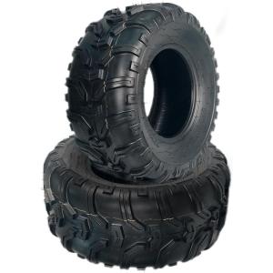 Garvee 2 Pack 24×10-11 ATV UTV Tires 4-Ply All-Terrain Tubeless Tires for Daily Work, Hunting & Recreational Riding on ATV, UTV, Quad and 4 Wheeler(DAV106)