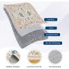 Garvee Living Room Rug 8×10 Washable Rug Trellis Rugs for Bedroom Non Slip Low Pile Indoor Carpet Soft Non-Shedding Foldable Thin Mat for Bedroom Dining Room Farmhouse Kids Playroom Office Orange(Beige)
