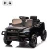 Kids Ride On Cars, Licensed RAM 12V Electric Ride On Truck Car w/Remote Control, Electric Pickup Car for Toddlers, Spring Suspension, LED Lights, Music, Ride On Toys for Boys Girls(Black)