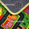 Garvee Kids Play Mat 8×10 City Life Fun Carpet Car Rug Soft Large Area Rug Educational Car Rugs for Kids Play with Cars and Toys Road Traffic Playmat for Bedroom Nursery Playroom Classroom, Grey(Black Street)